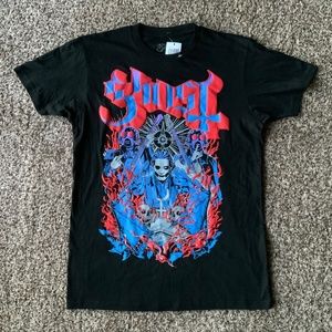 BNWT Ghost Band Shirt Black Unisex Size Small